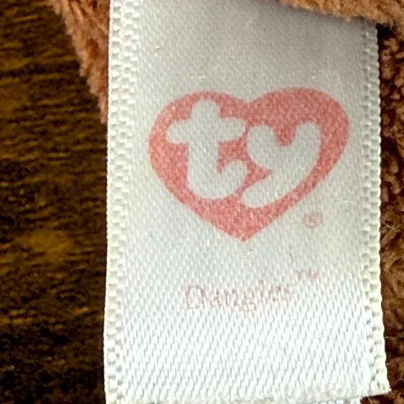 Ty Plush Monkey in Soft Brown - Picture 8 of 10